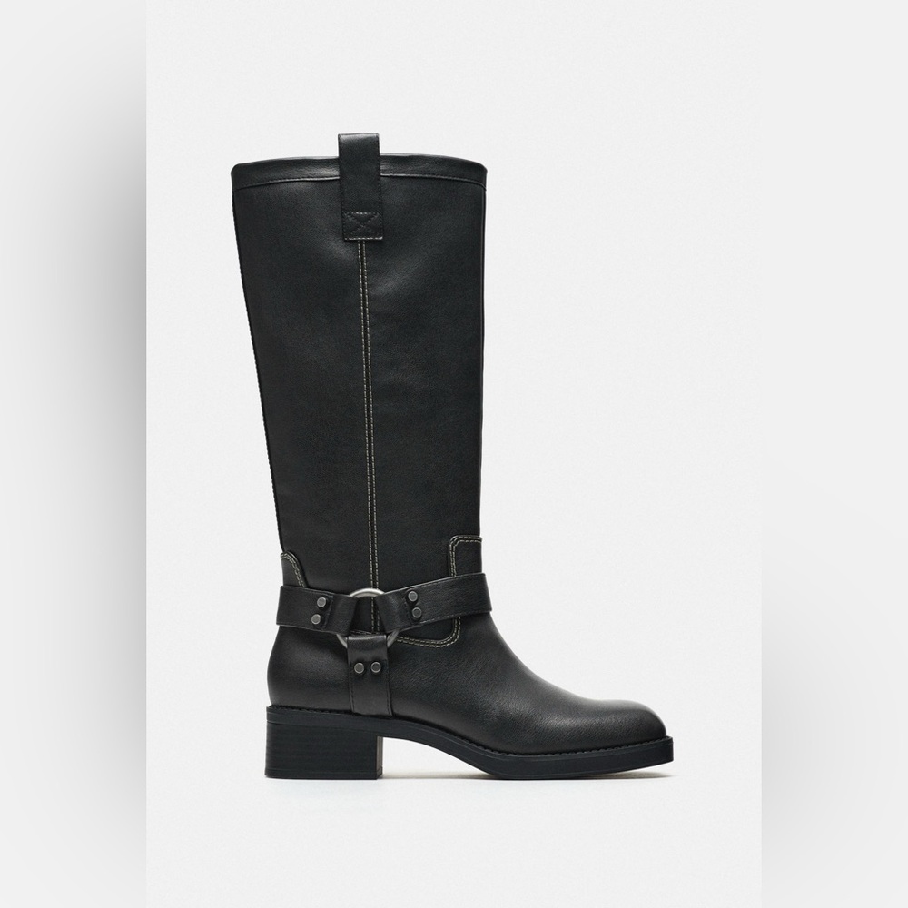 zara harness boots